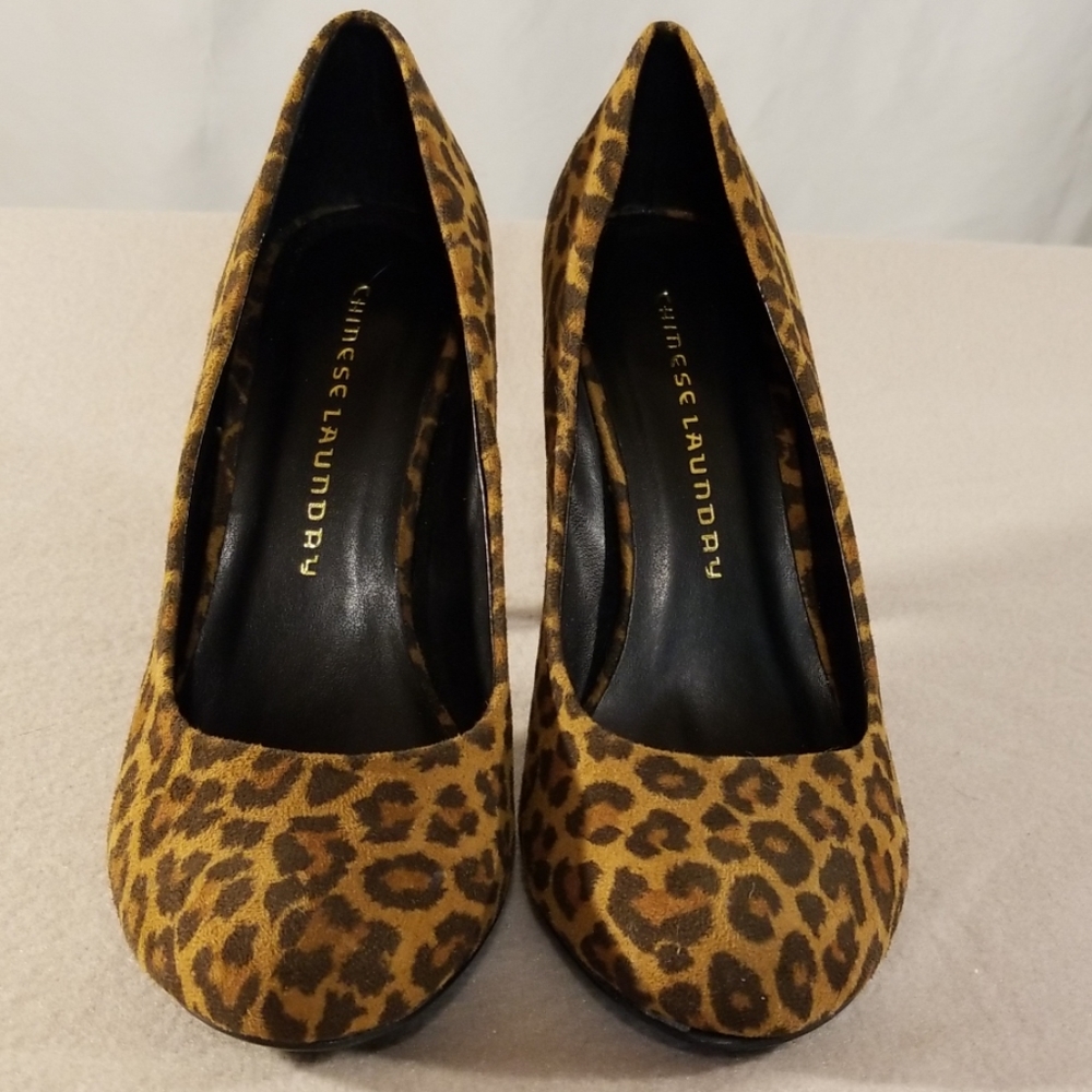 Brand New Chinese Laundry Leopard Print Pumps - Picture 4 of 6